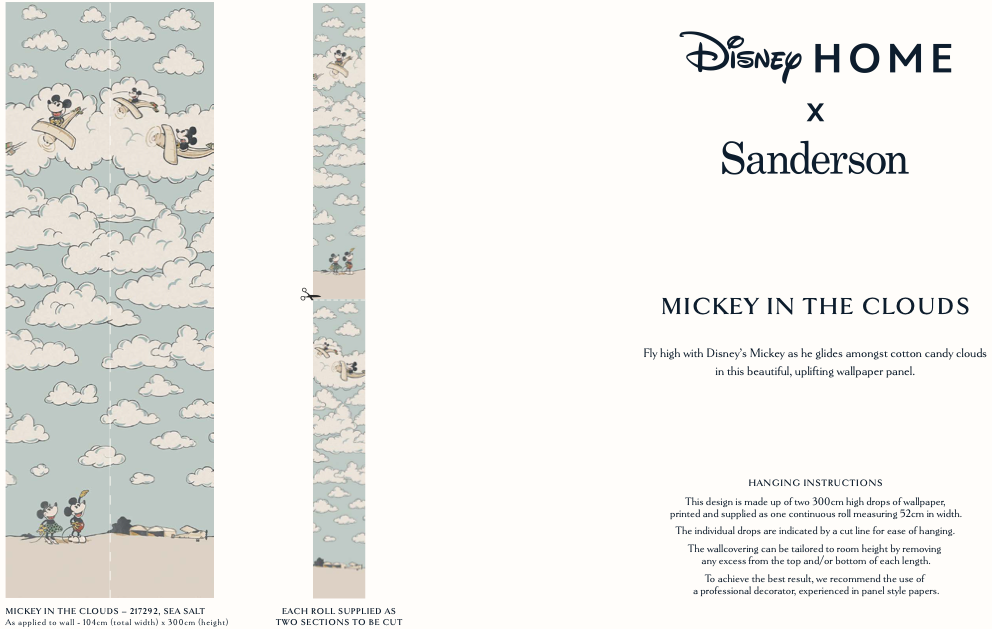 Sanderson x Disney Mickey in the clouds 217292