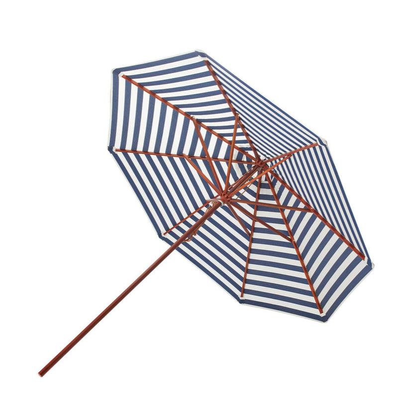 Skagerak by Fritz Hansen Messina parasol Ø270 blauwe streep