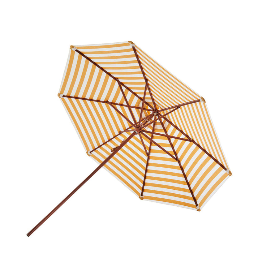 Skagerak by Fritz Hansen Messina parasol Ø270 gele streep
