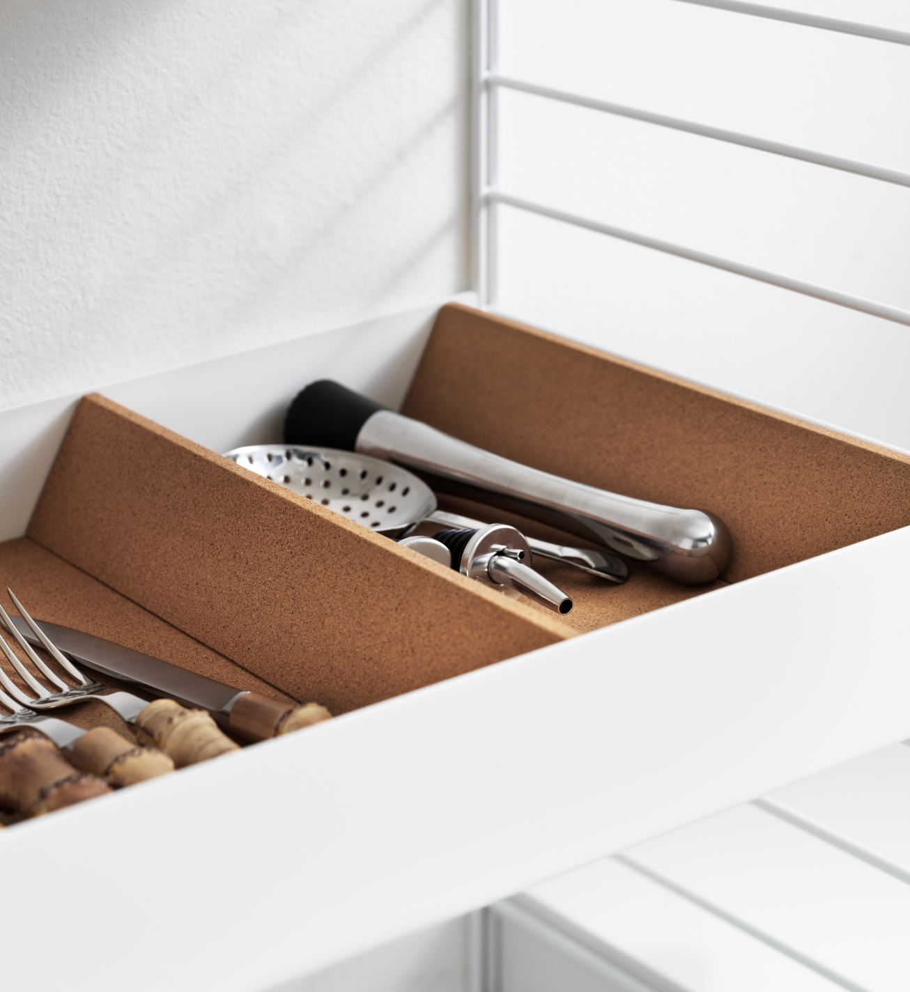 String Underlay Cork 2-pack sfeer