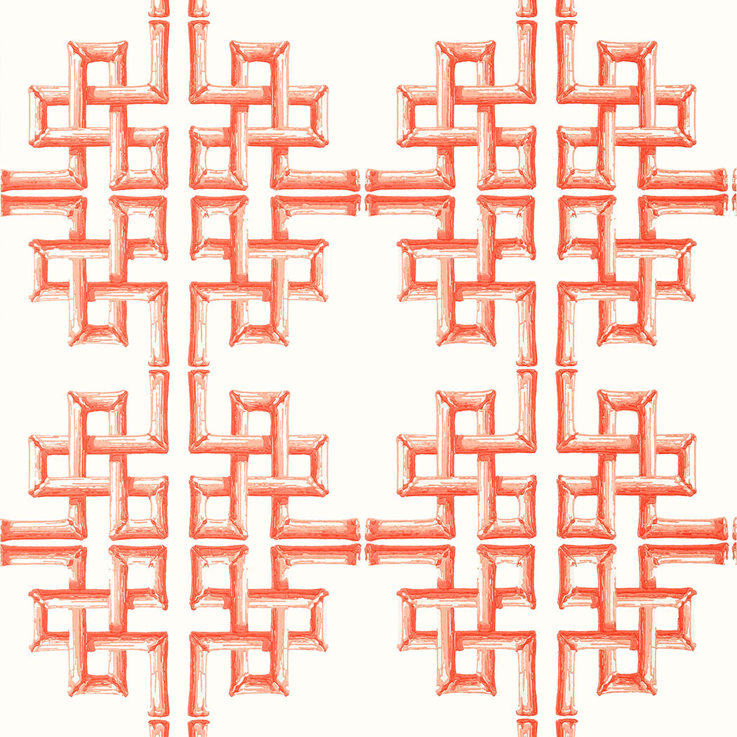 Thibaut behang Boca Bamboo Coral T13904