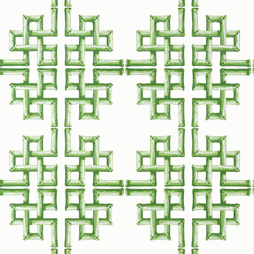 Thibaut behang Boca Bamboo Green T13900