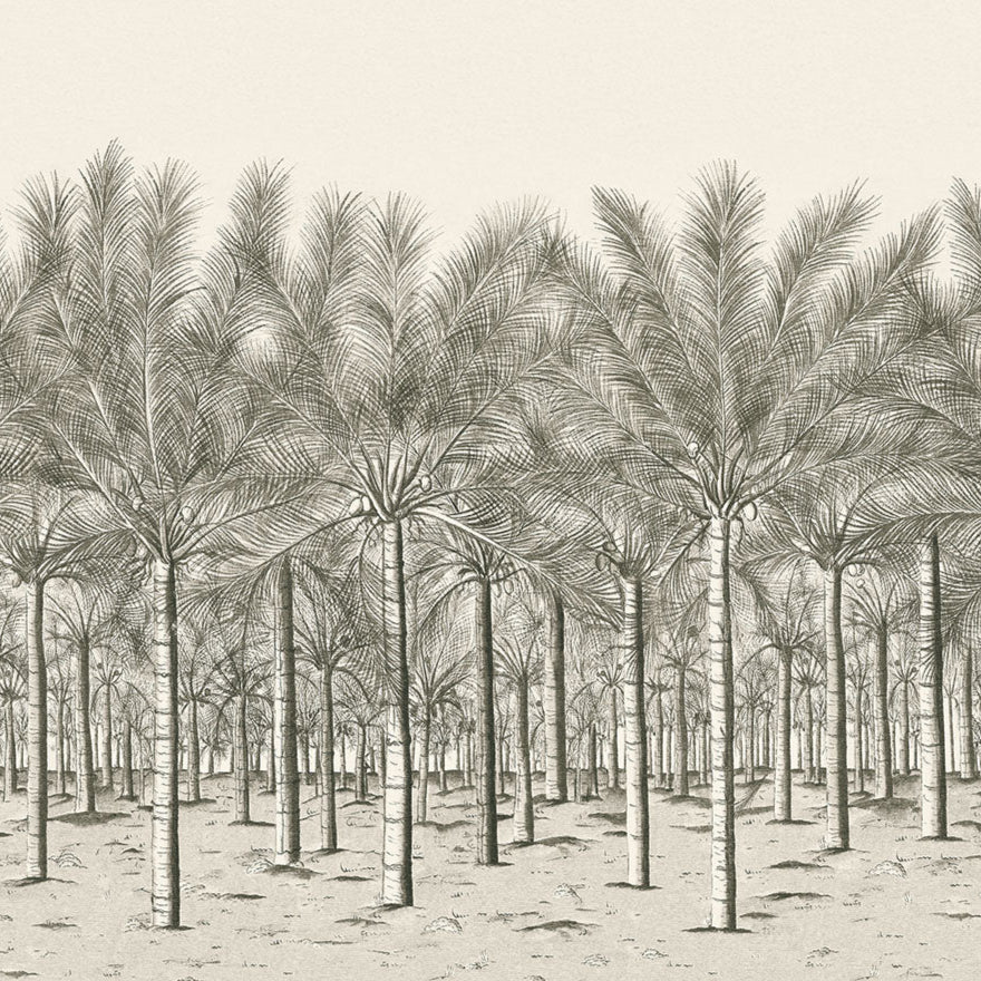 Thibaut behang Palm Grove Mural Black Tea TM13950
Rich text editor