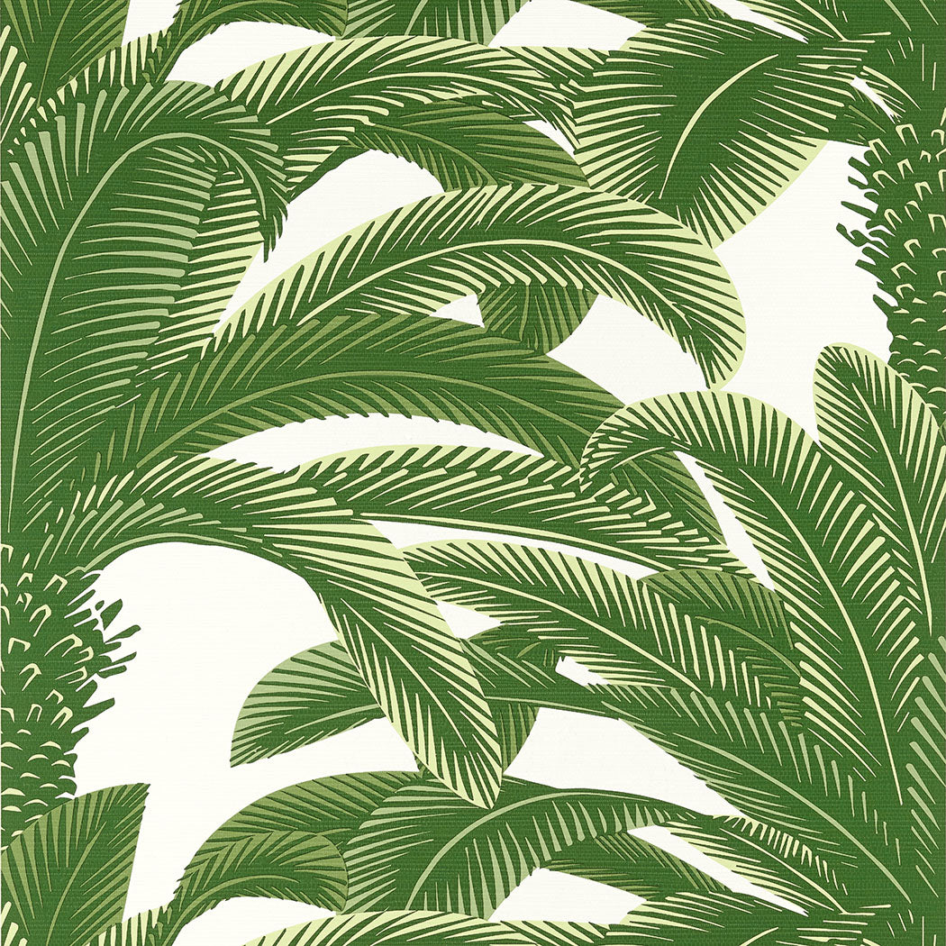 Thibaut behang Queen Palm Green T13907