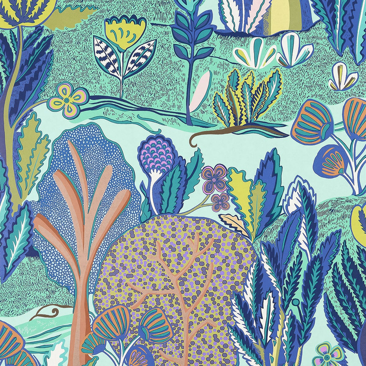 Tibaut behang Albero T45011 Seaglass