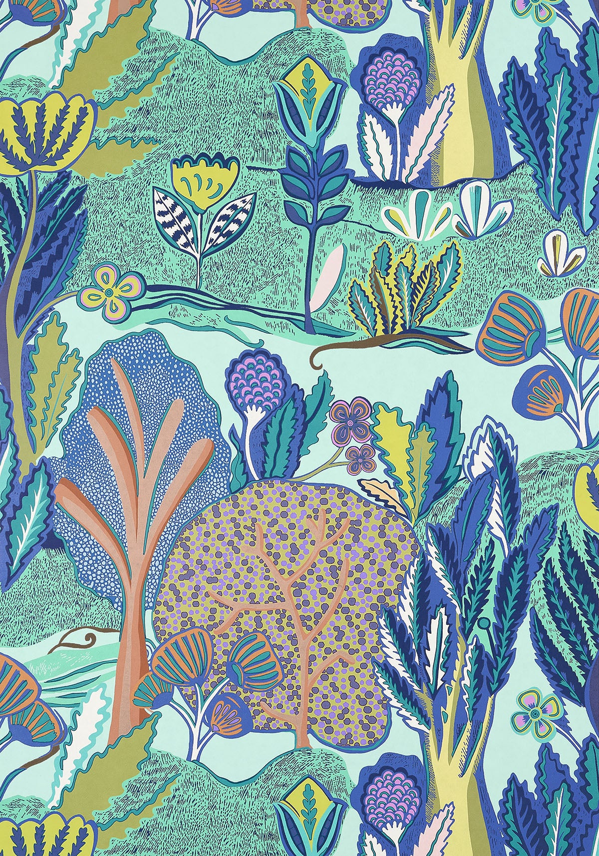 Tibaut behang Albero T45011 Seaglass uit de Wanderlust collectie