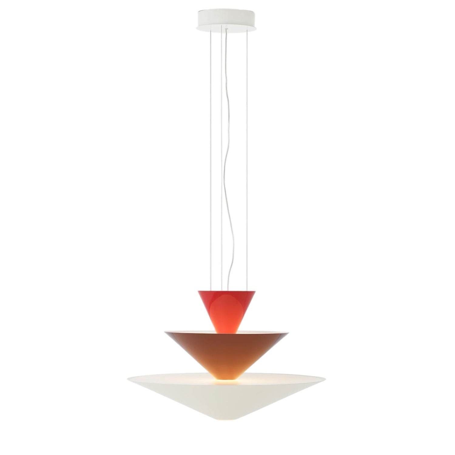 &Tradition Gio lamp vermilion red