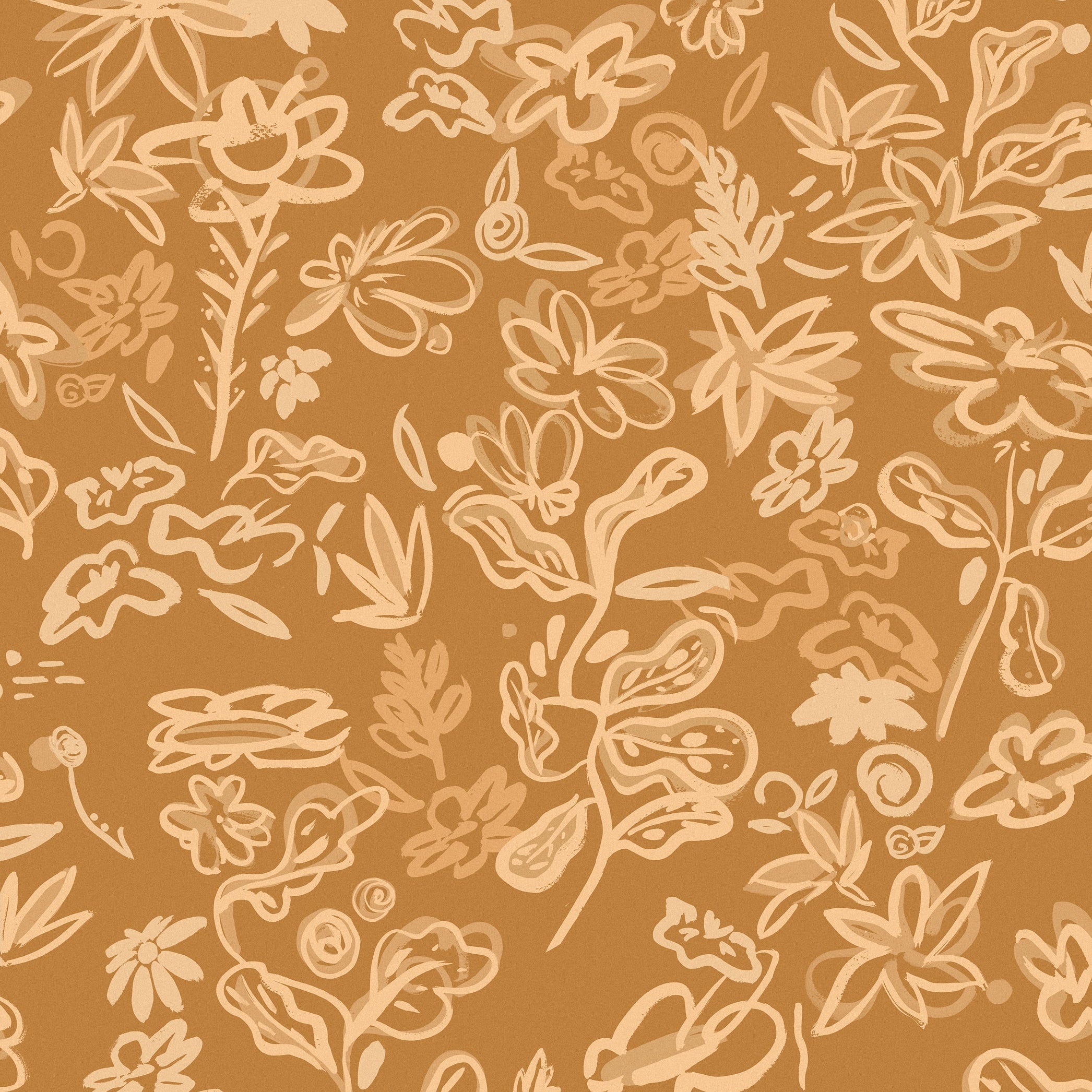 Tres Tintas behang Crazy Flowers EF4905-3