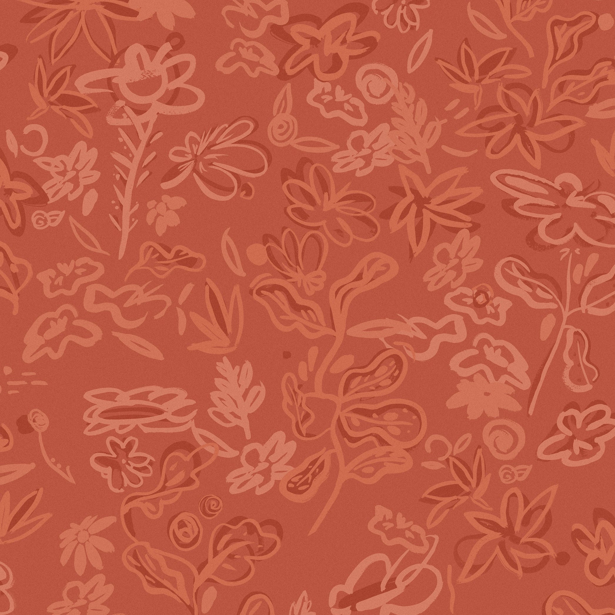 Tres Tintas behang Crazy Flowers EF4905-4