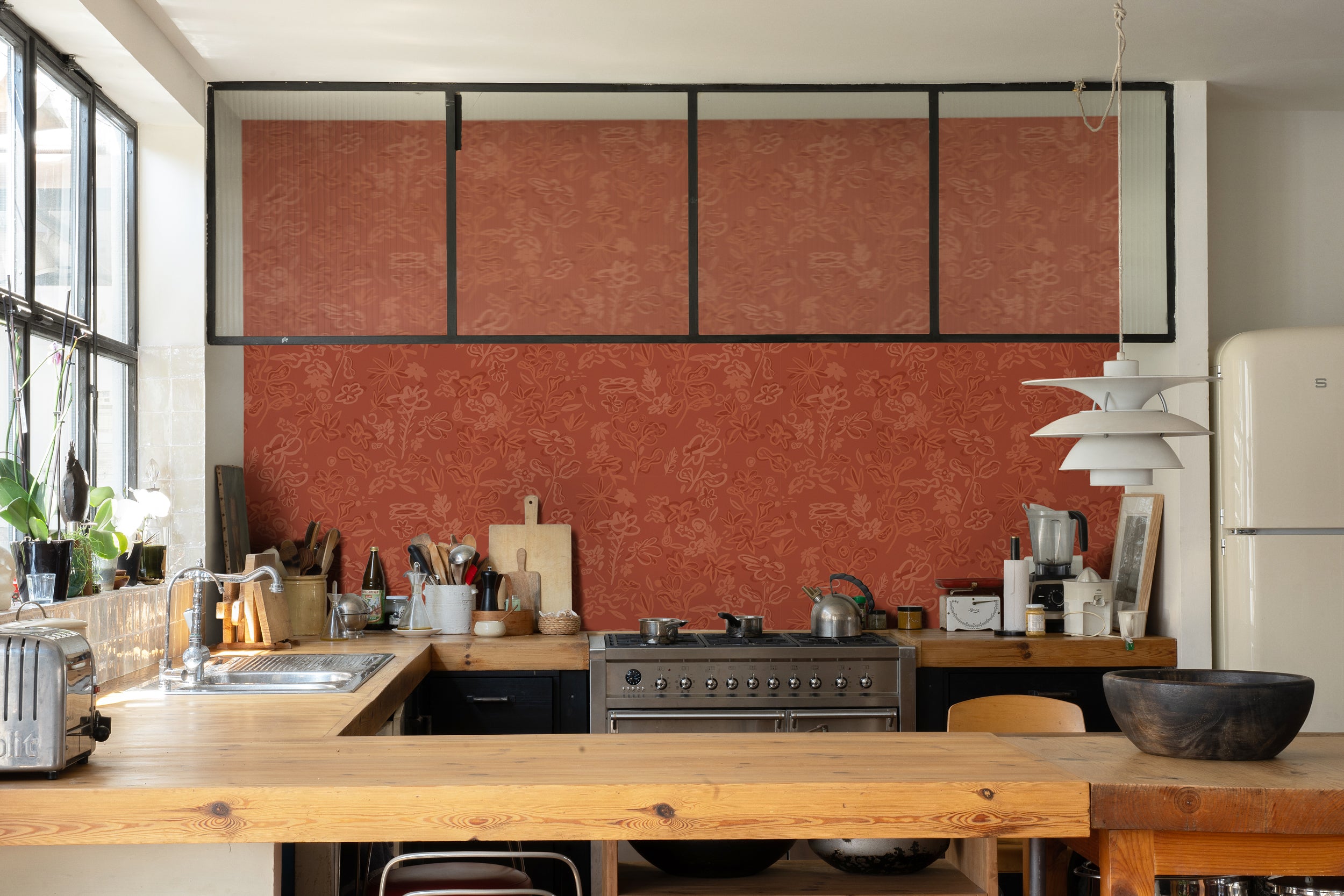 Tres Tintas behang Crazy Flowers EF4905-4