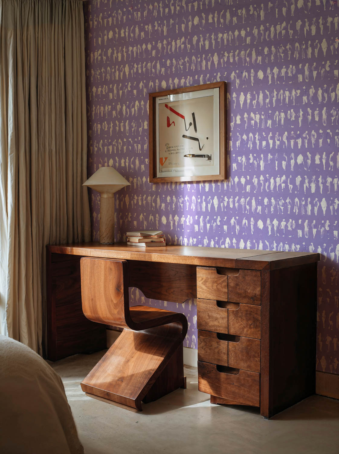 Tres Tintas behang Executives Lilac UT5406-6