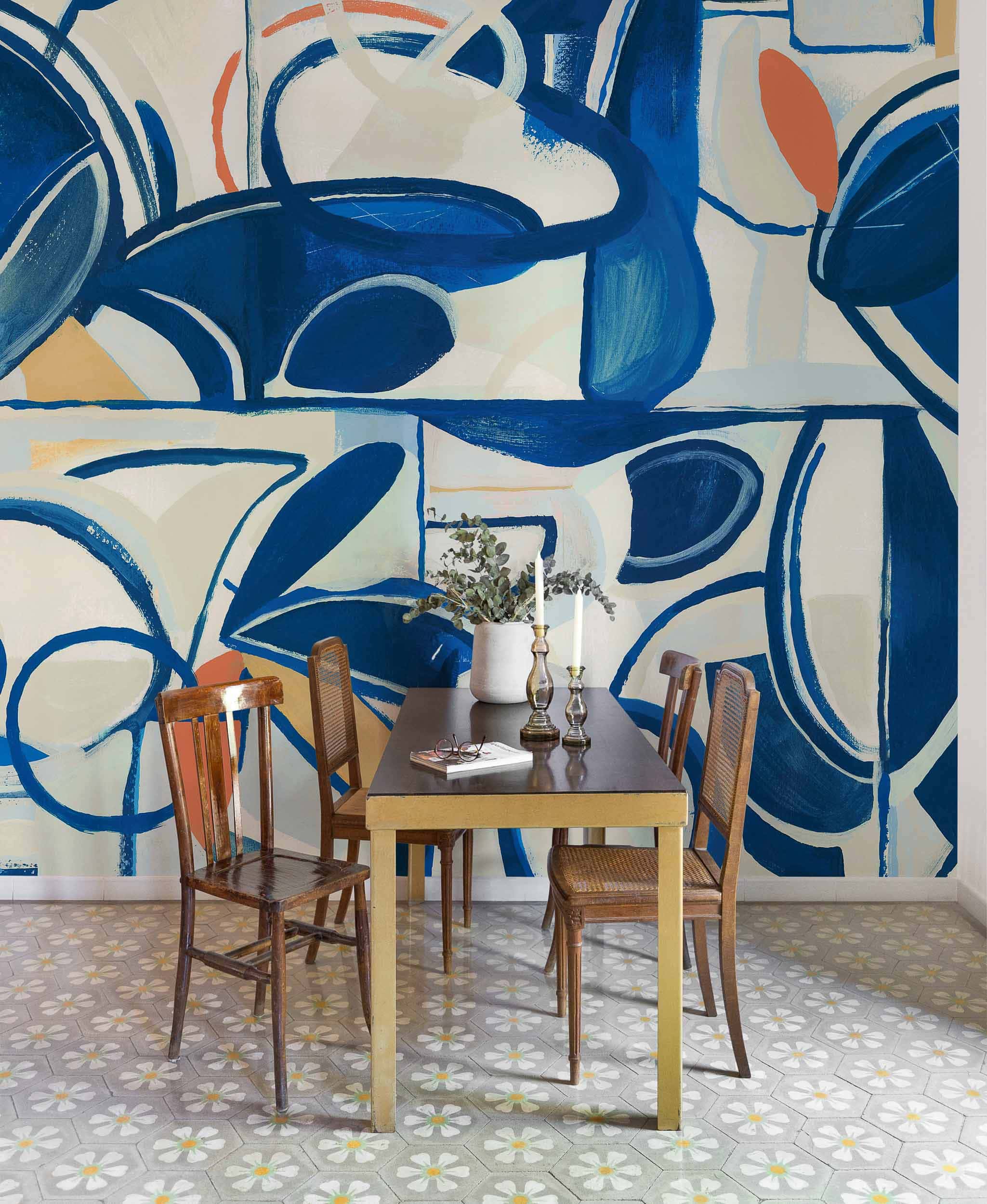Tres Tintas behang Giant Abstract M4905-1