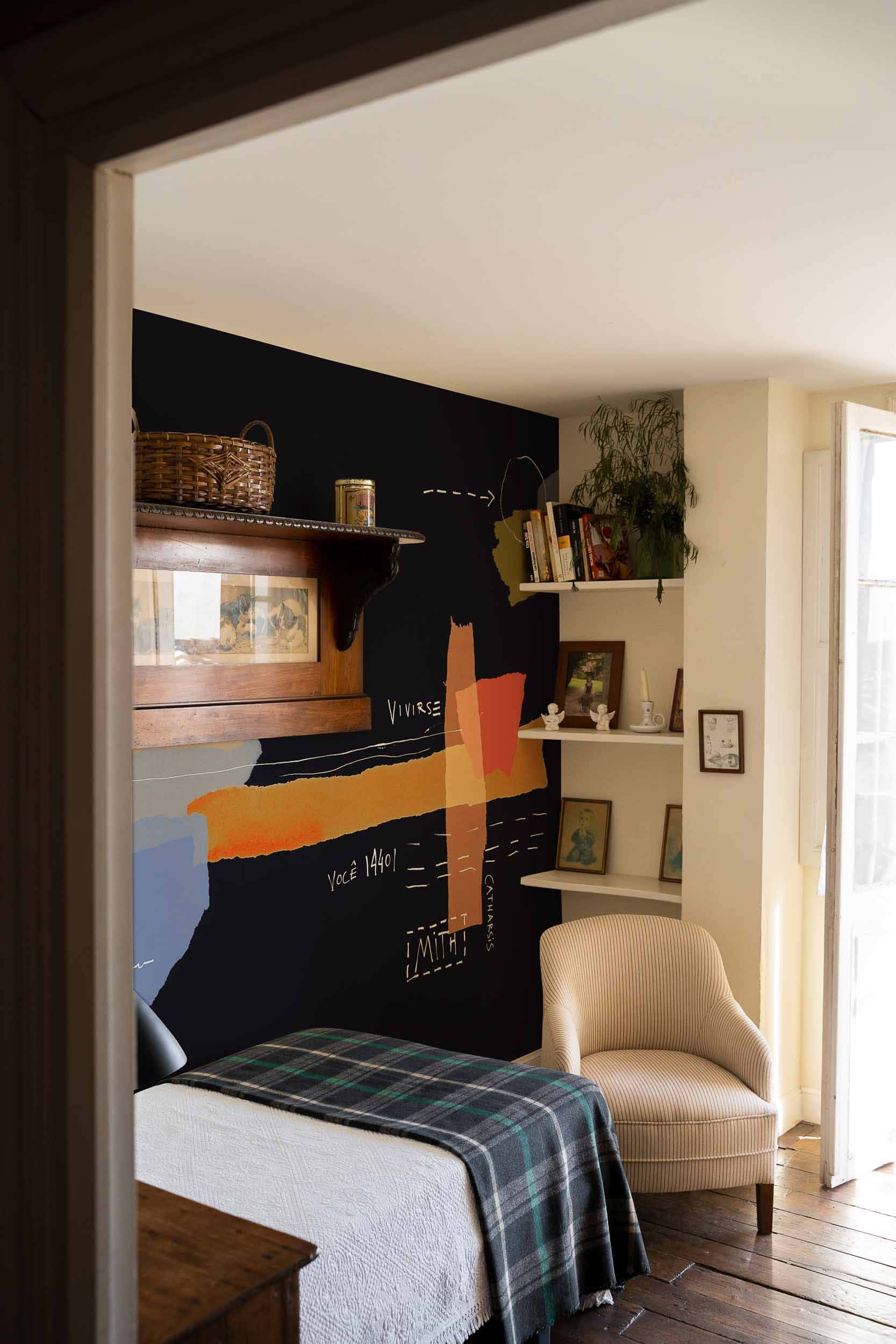 Tres Tintas behang Lettering M4902-2
