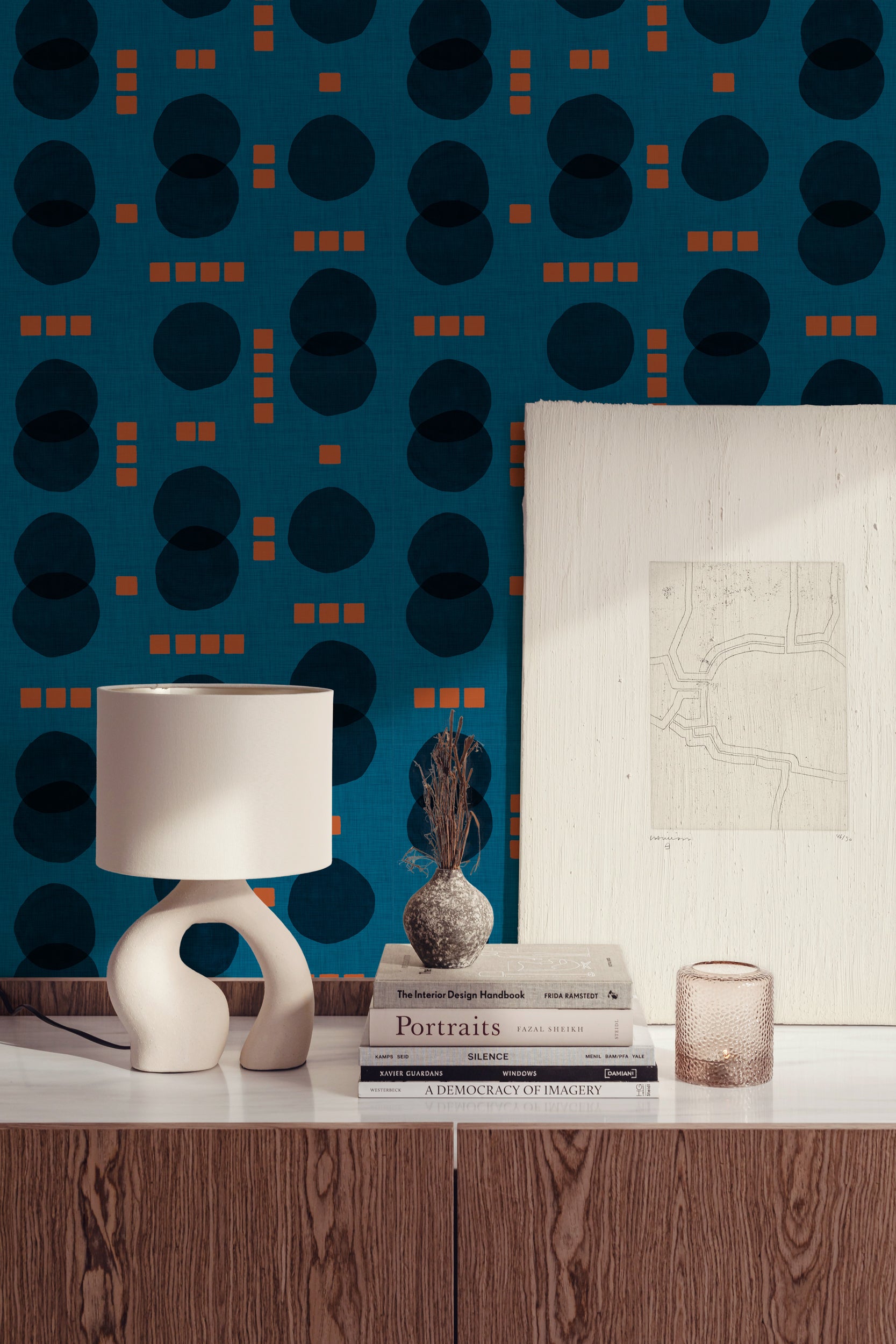 Tres Tintas behang Rebel Dots EF4902-2