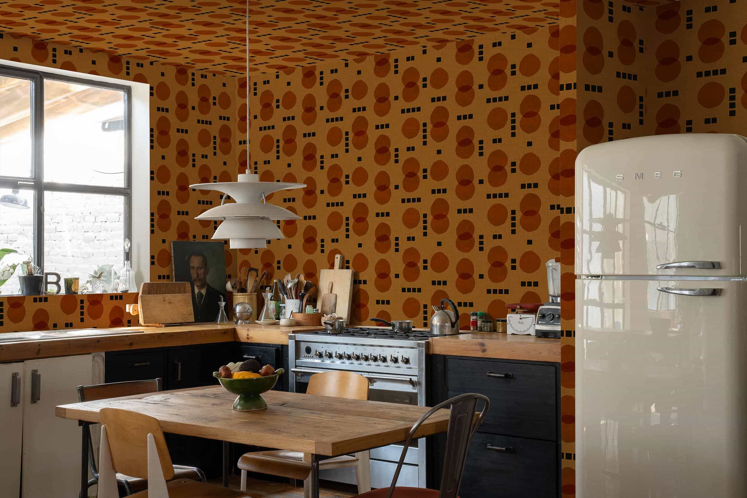 Tres Tintas behang Rebel Dots EF4902-3