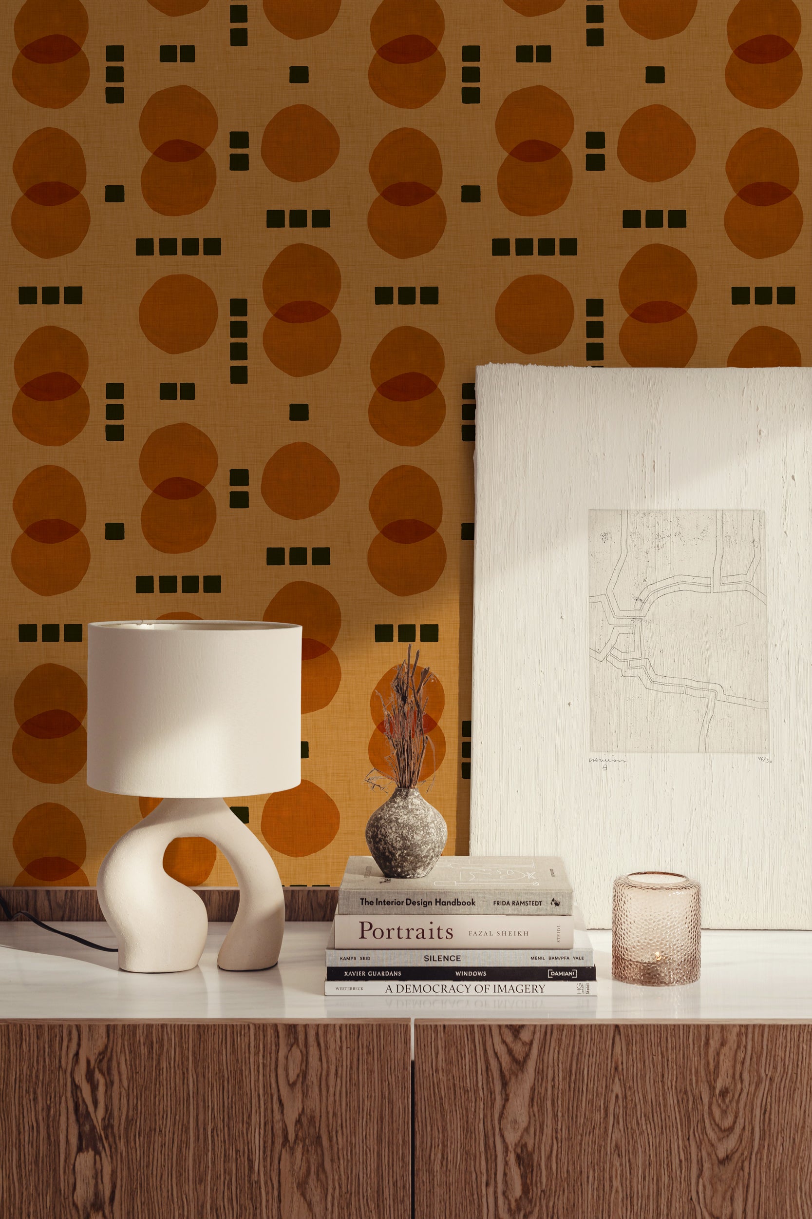 Tres Tintas behang Rebel Dots EF4902-3