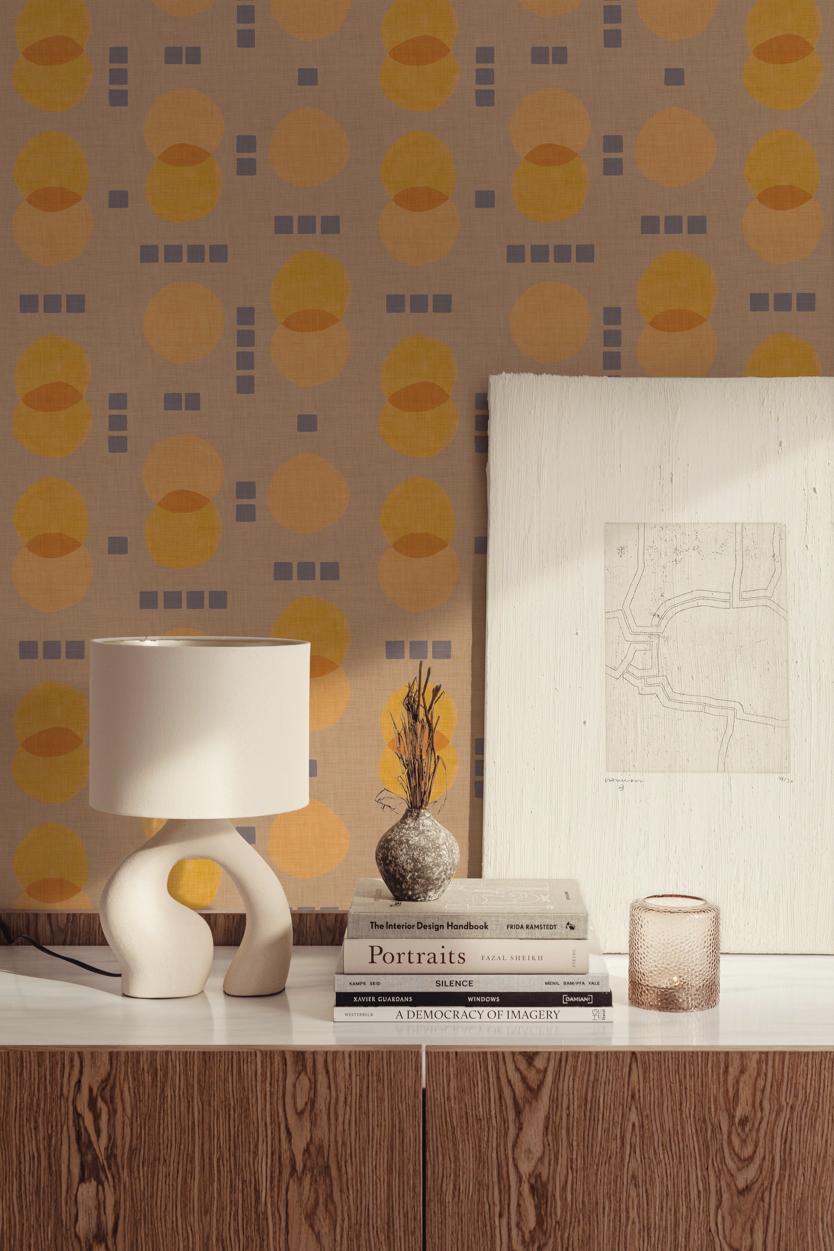 Tres Tintas behang Rebel Dots EF4902-5