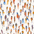 Tres Tintas behang Unique people EF4901-1