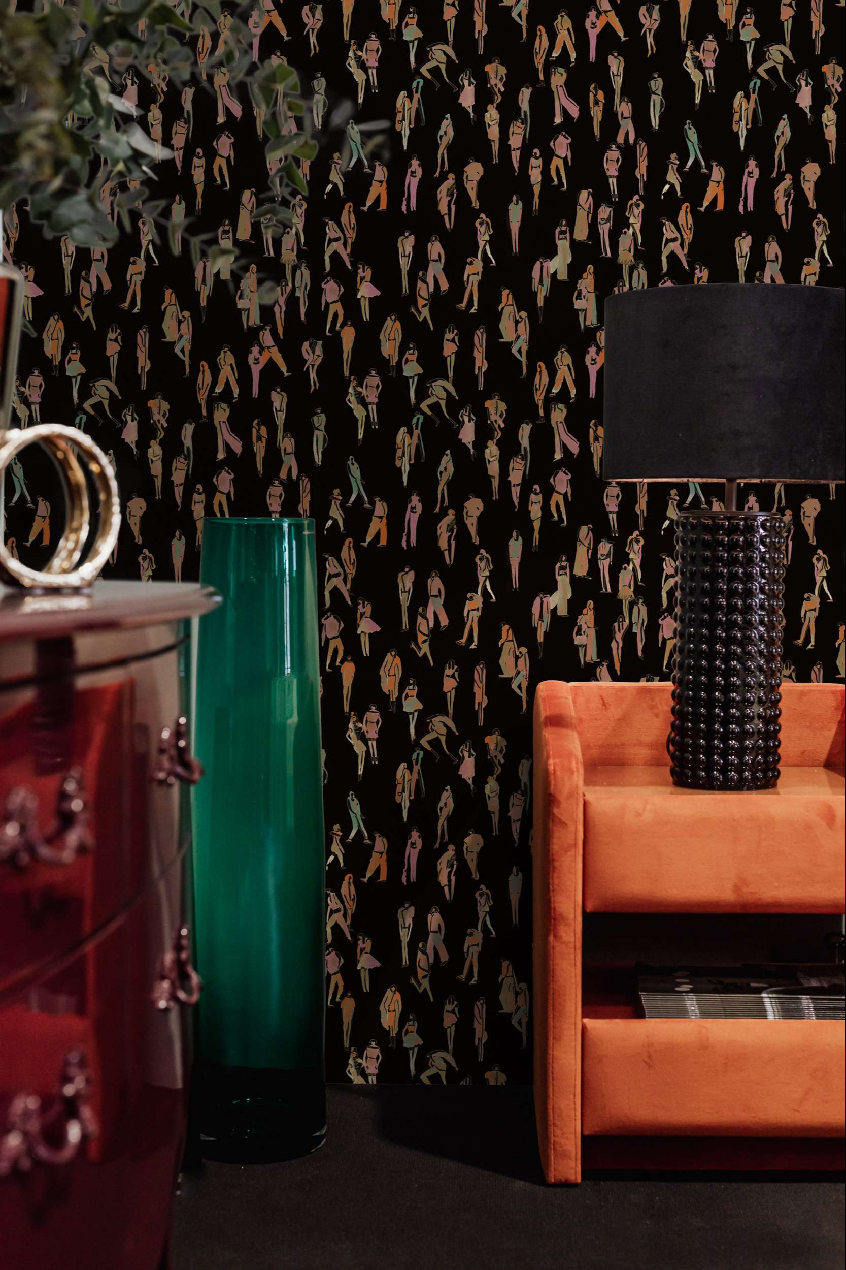 Tres Tintas behang Unique people EF4901-5 sfeer