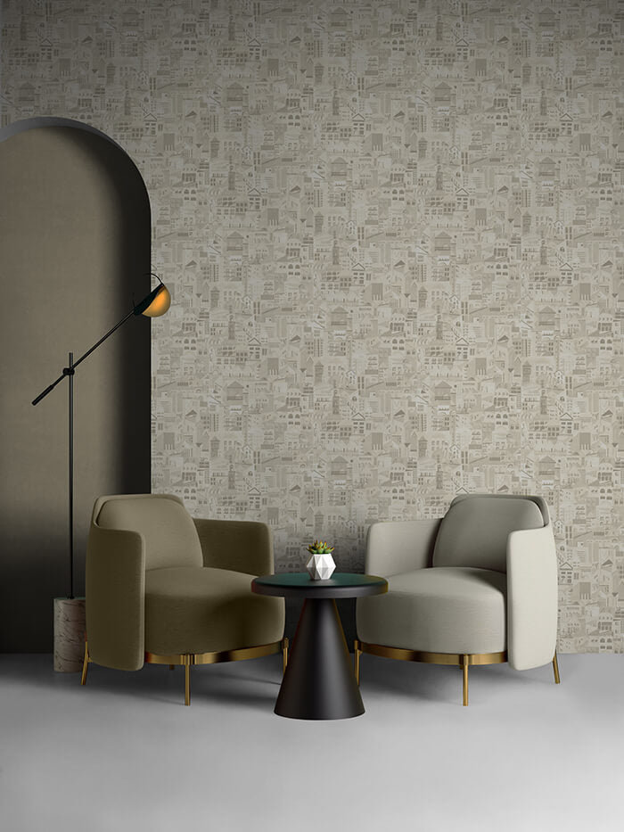 Tres Tintas behang Villa IT4401-4