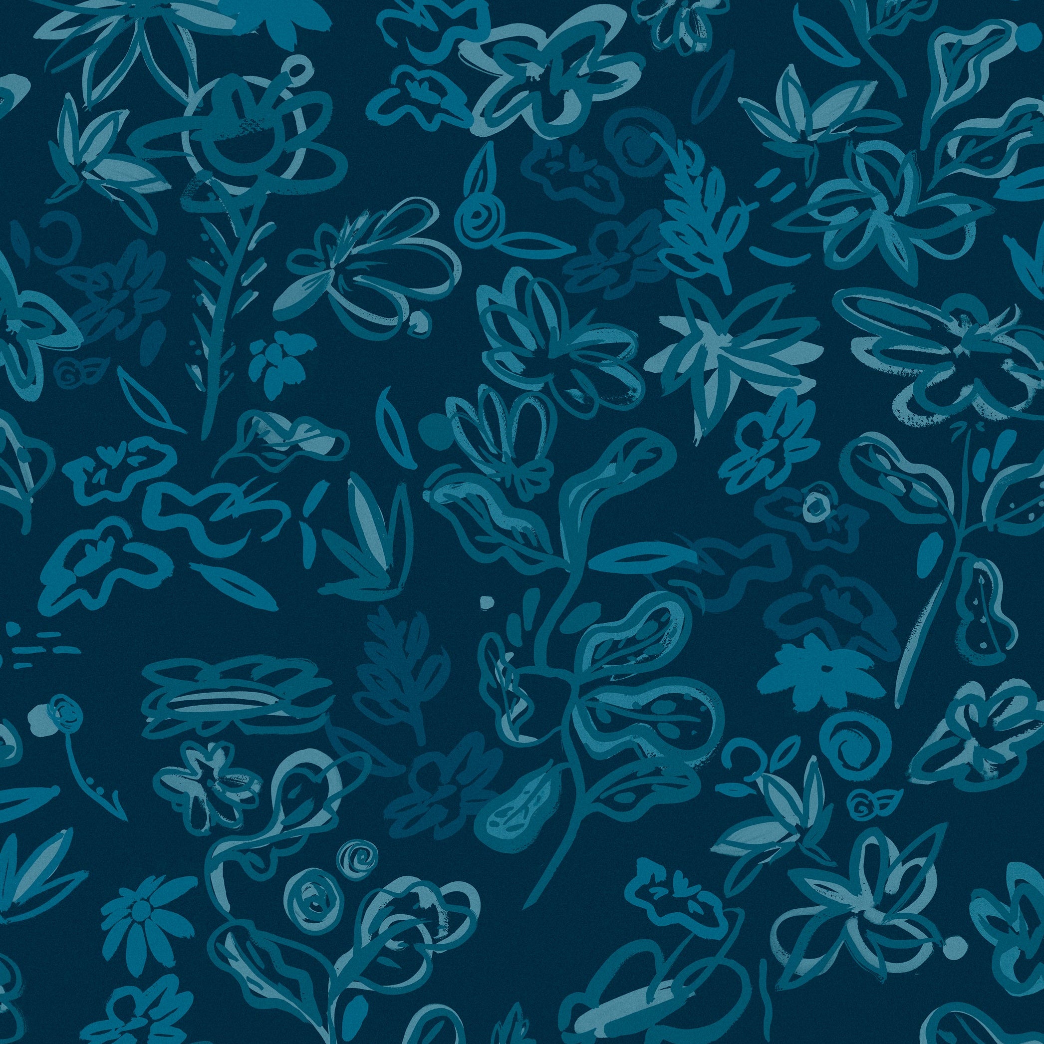 Tres Tintas behang Crazy Flowers EF4905-1