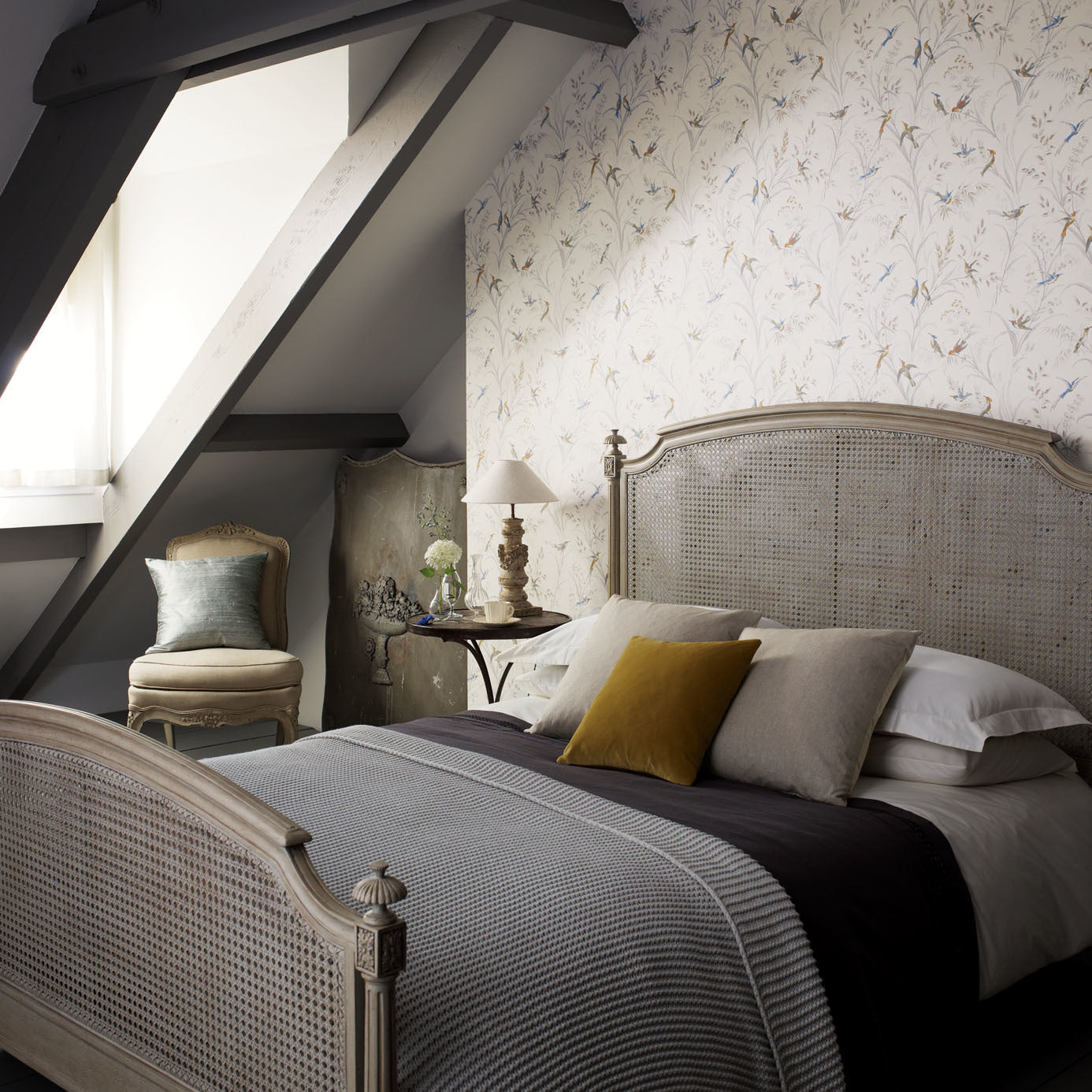 Sanderson Tuileries Taupe Multi 214081