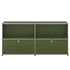 USM Haller QS_C2 sideboard met klepdeuren groen