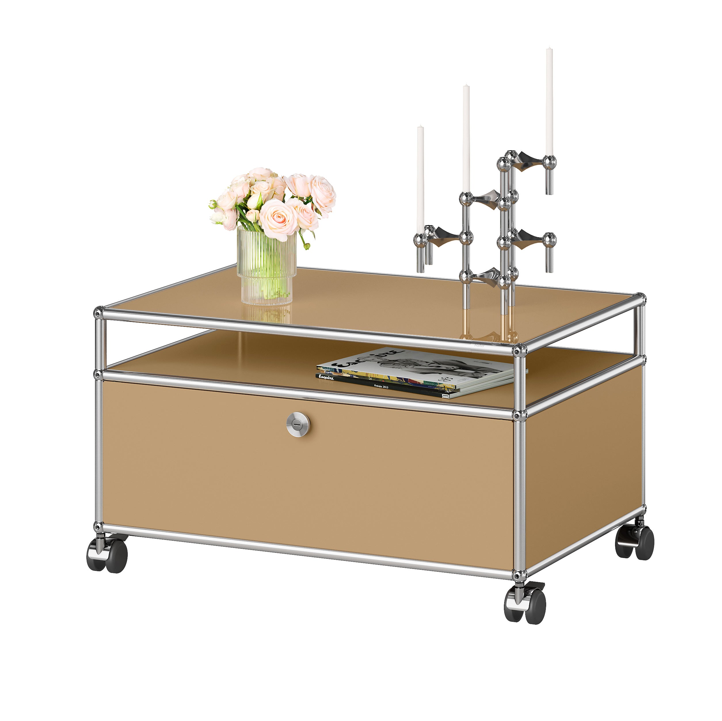 USM Haller salontafel met klepdeur