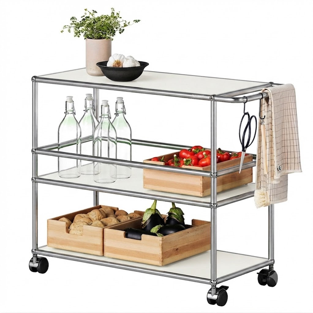 USM Haller serving trolley