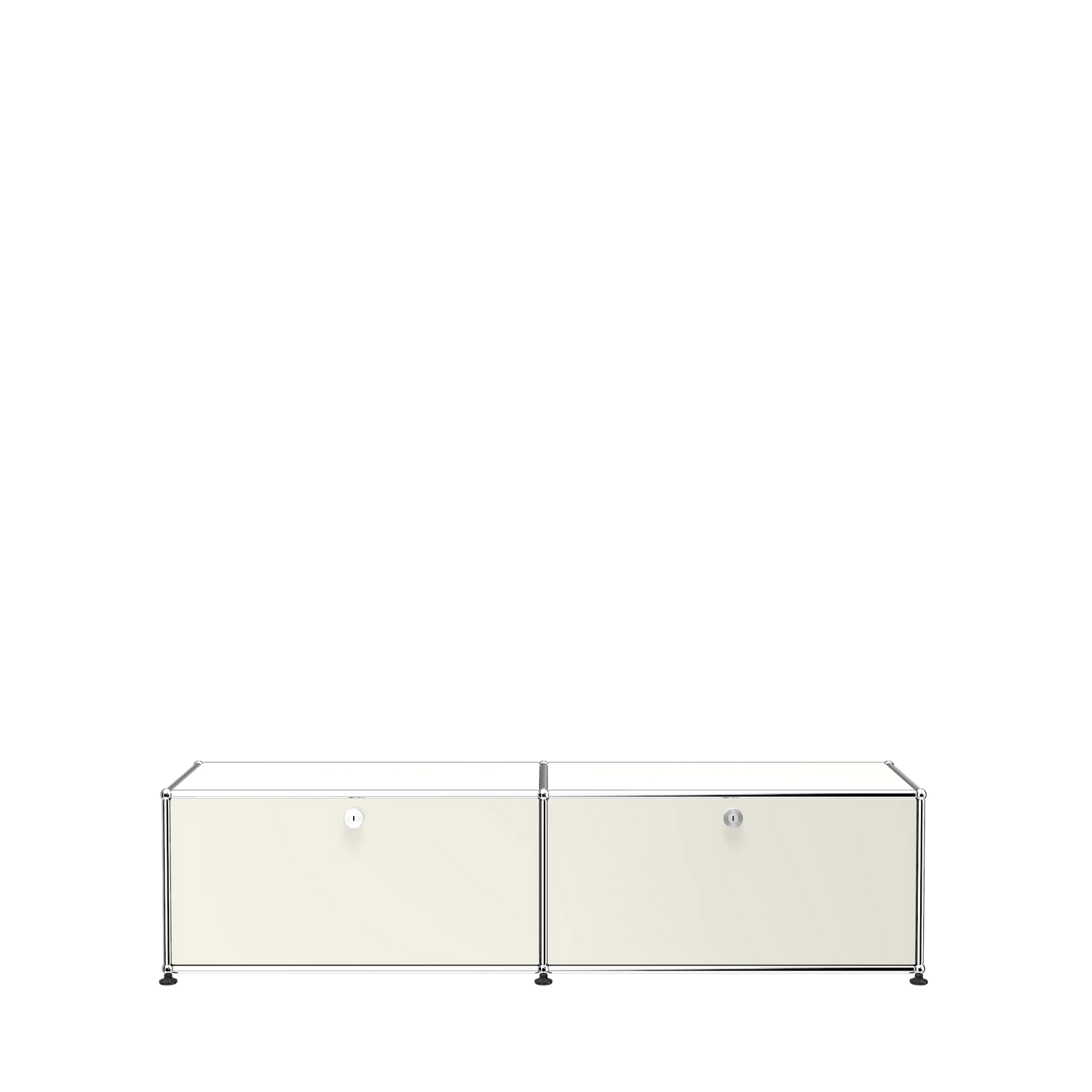 USM Haller B218 media tv-meubel pure white