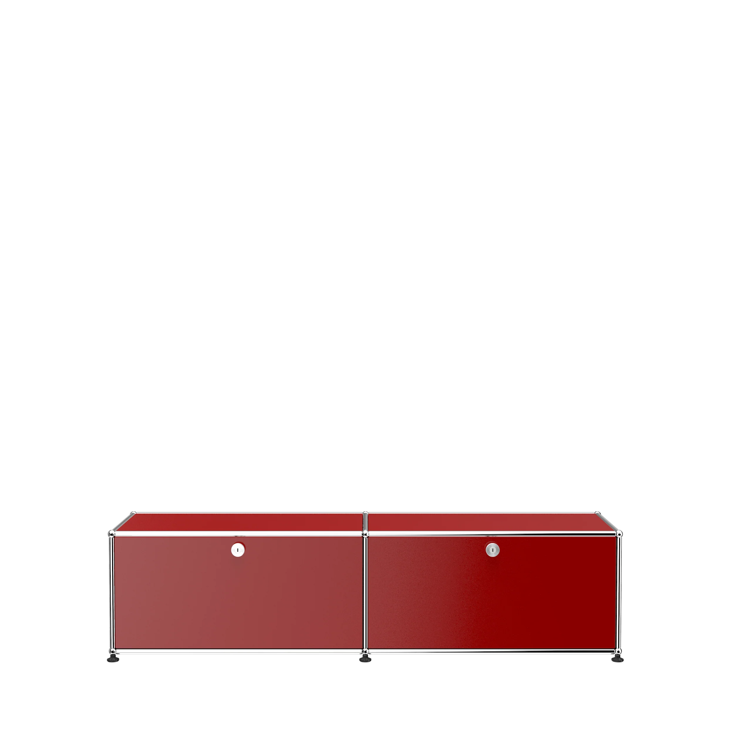 USM Haller B218 media tv-meubel rood