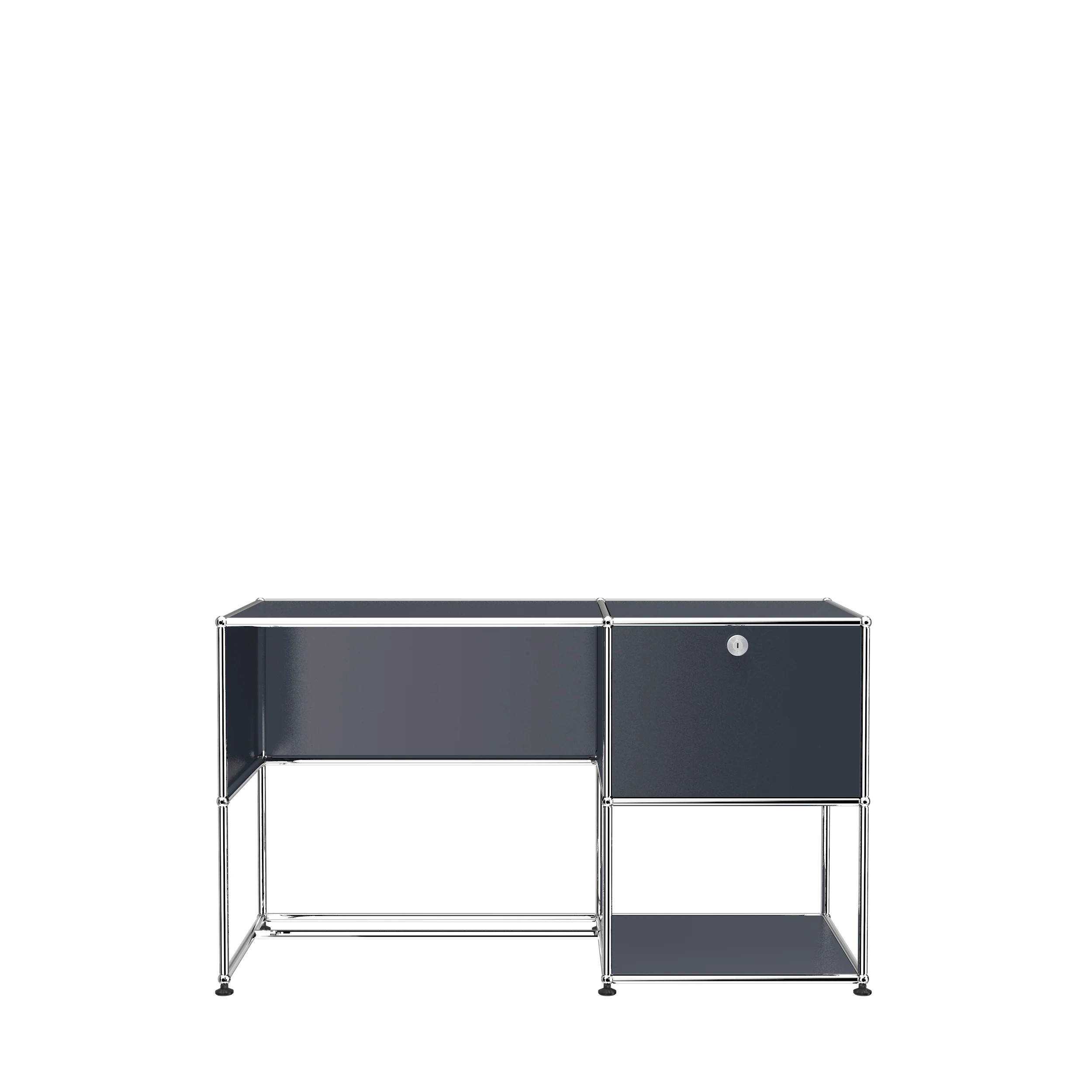 USM Haller Bureau A desk anthracite