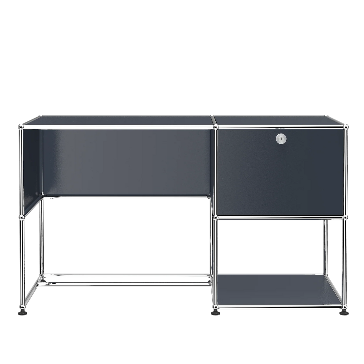 USM Haller Bureau A desk anthracite
