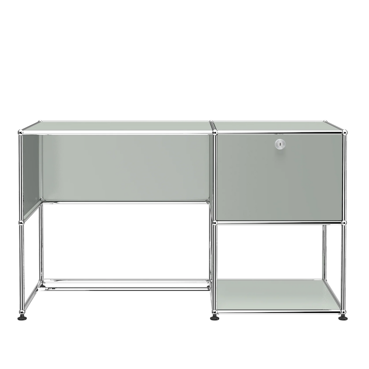 USM Haller Bureau A grijs werkplek