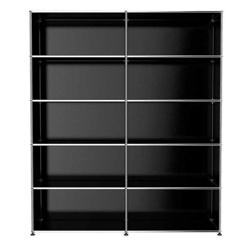 USM Haller H2 zwarte open kast