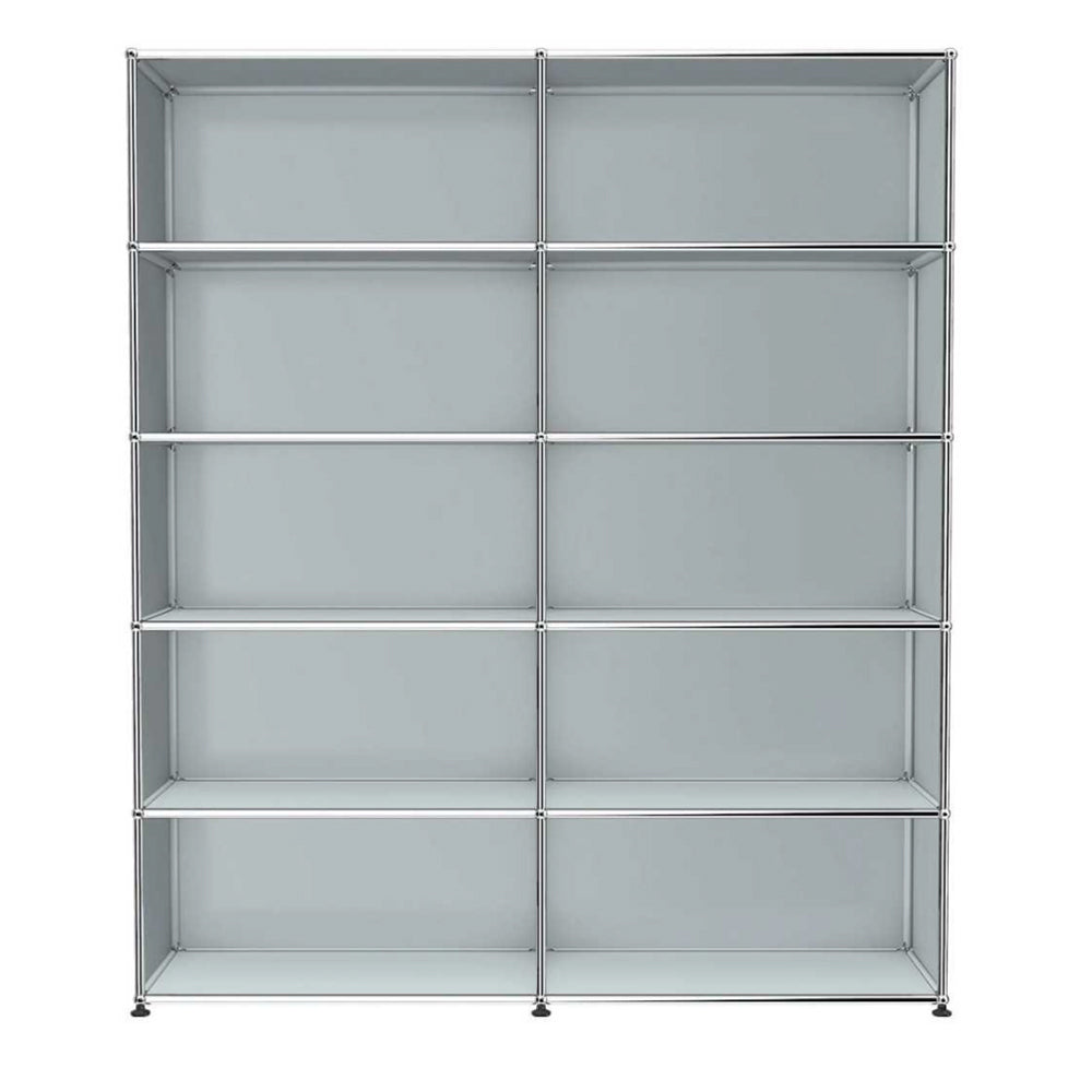 USM Haller H2 lichtgrijs open kast