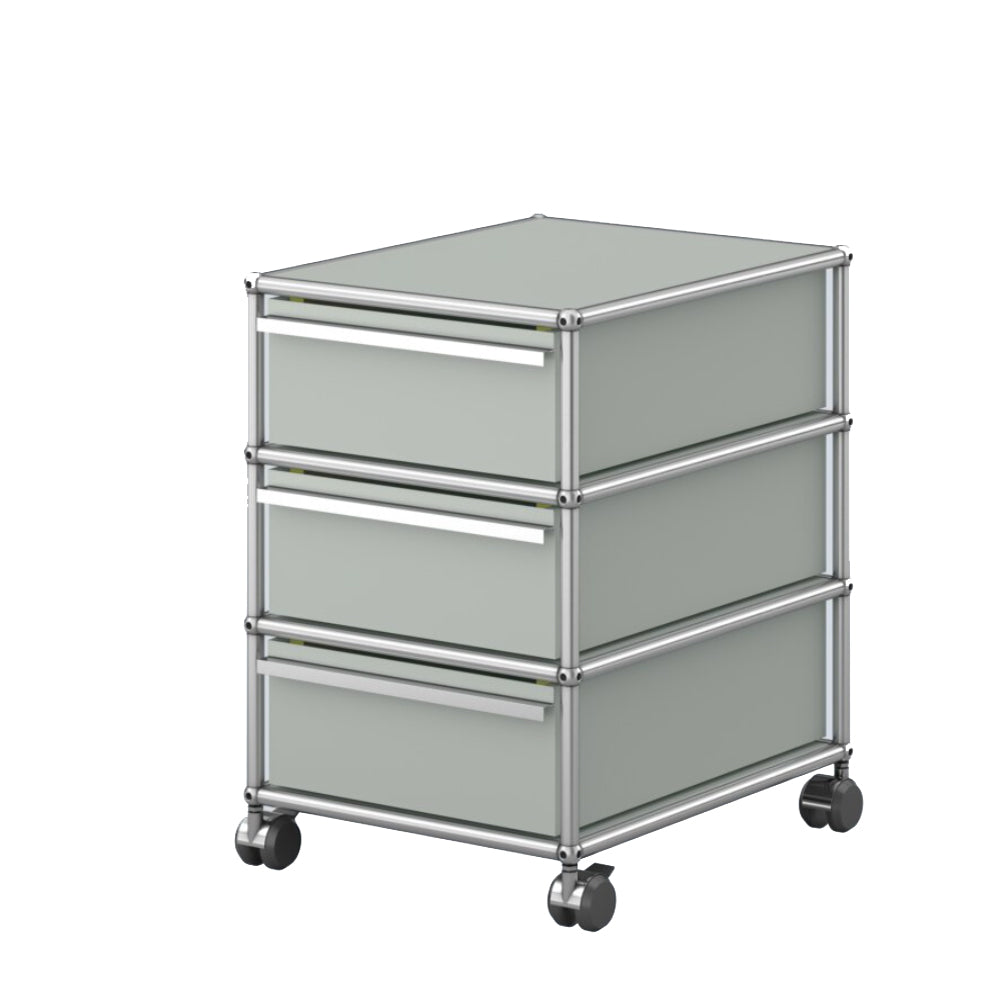 USM Haller M26 rolcontainer lichtgrijs kantoor thuiswerken