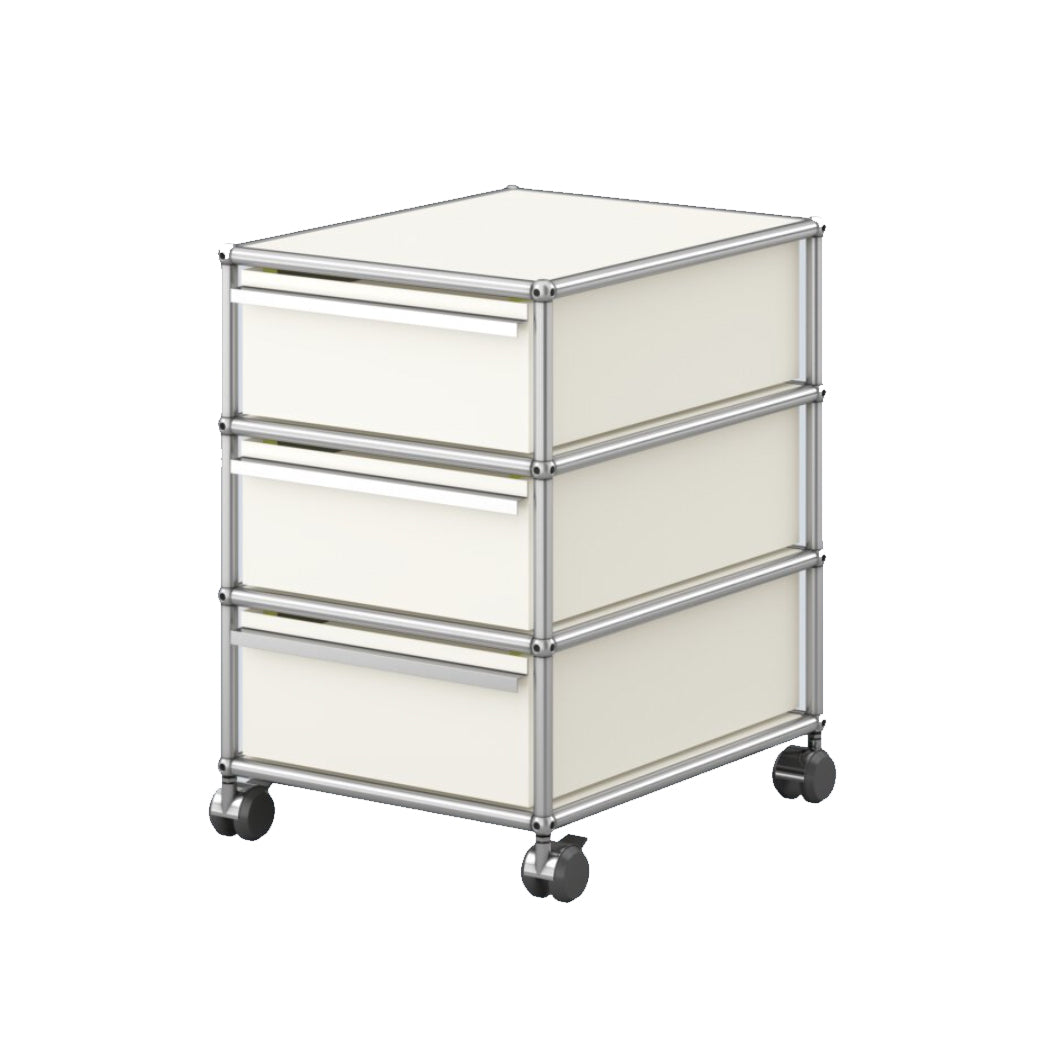 USM Haller M26 rolcontainer wit kantoor thuiswerken