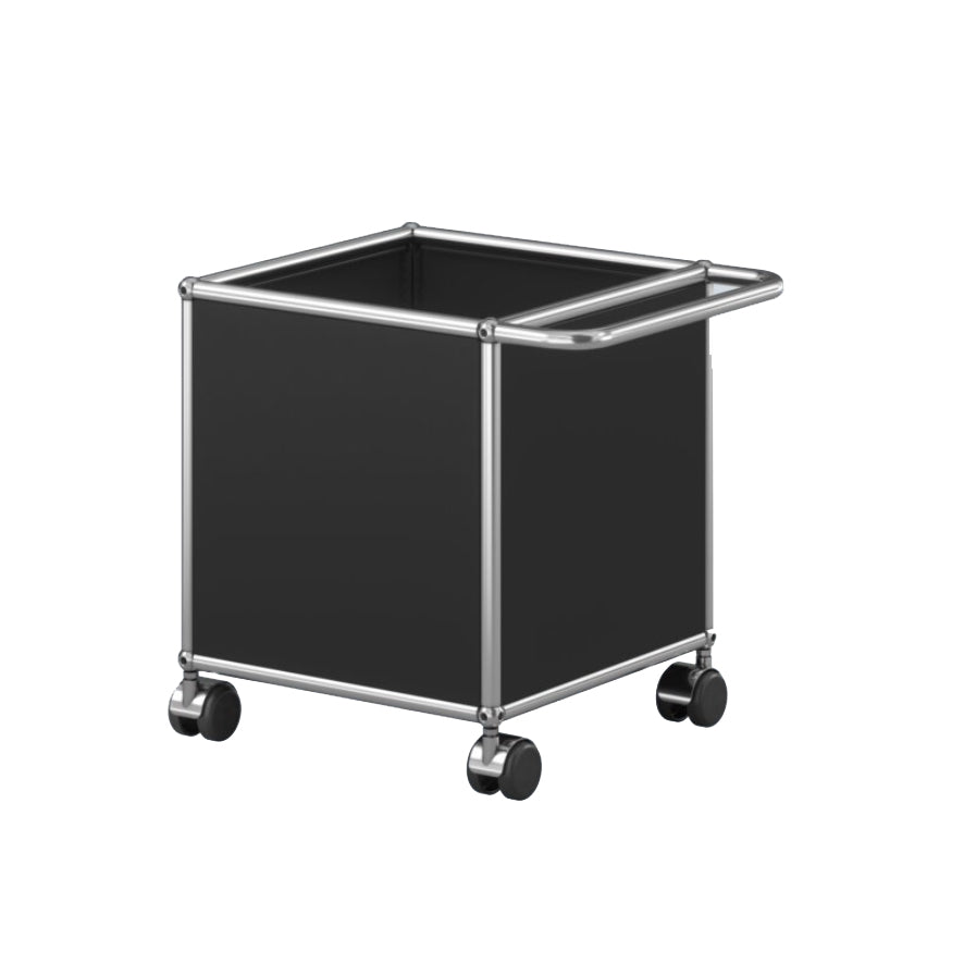 USM Haller M53 opbergbox met wieltjes zwart