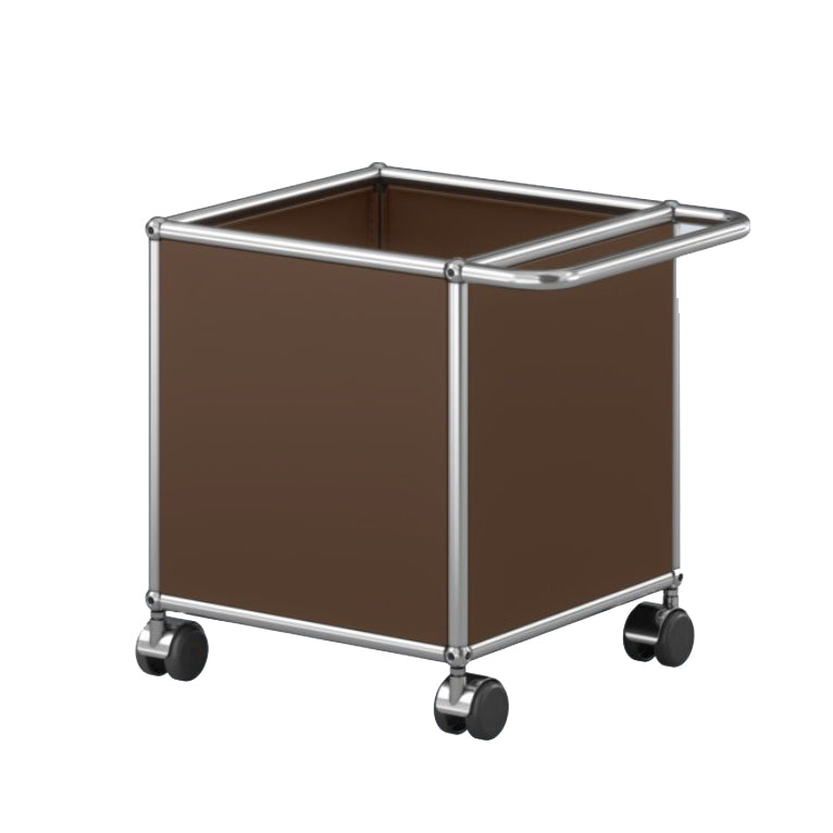 USM Haller M53 opbergbox met wieltjes bruin