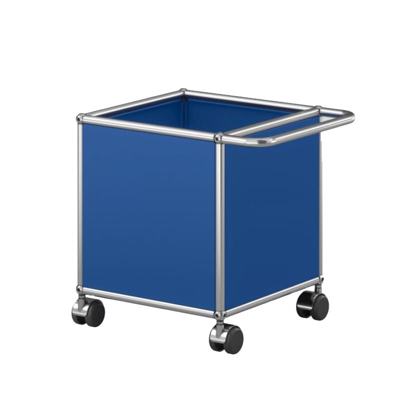 USM Haller M53 opbergbox met wieltjes blauw