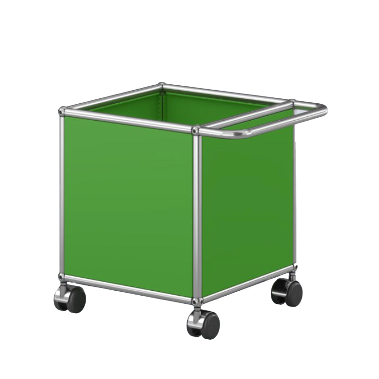 USM Haller M53 opbergbox met wieltjes groen