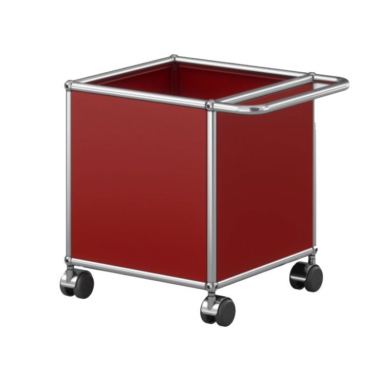 USM Haller M53 opbergbox met wieltjes rood