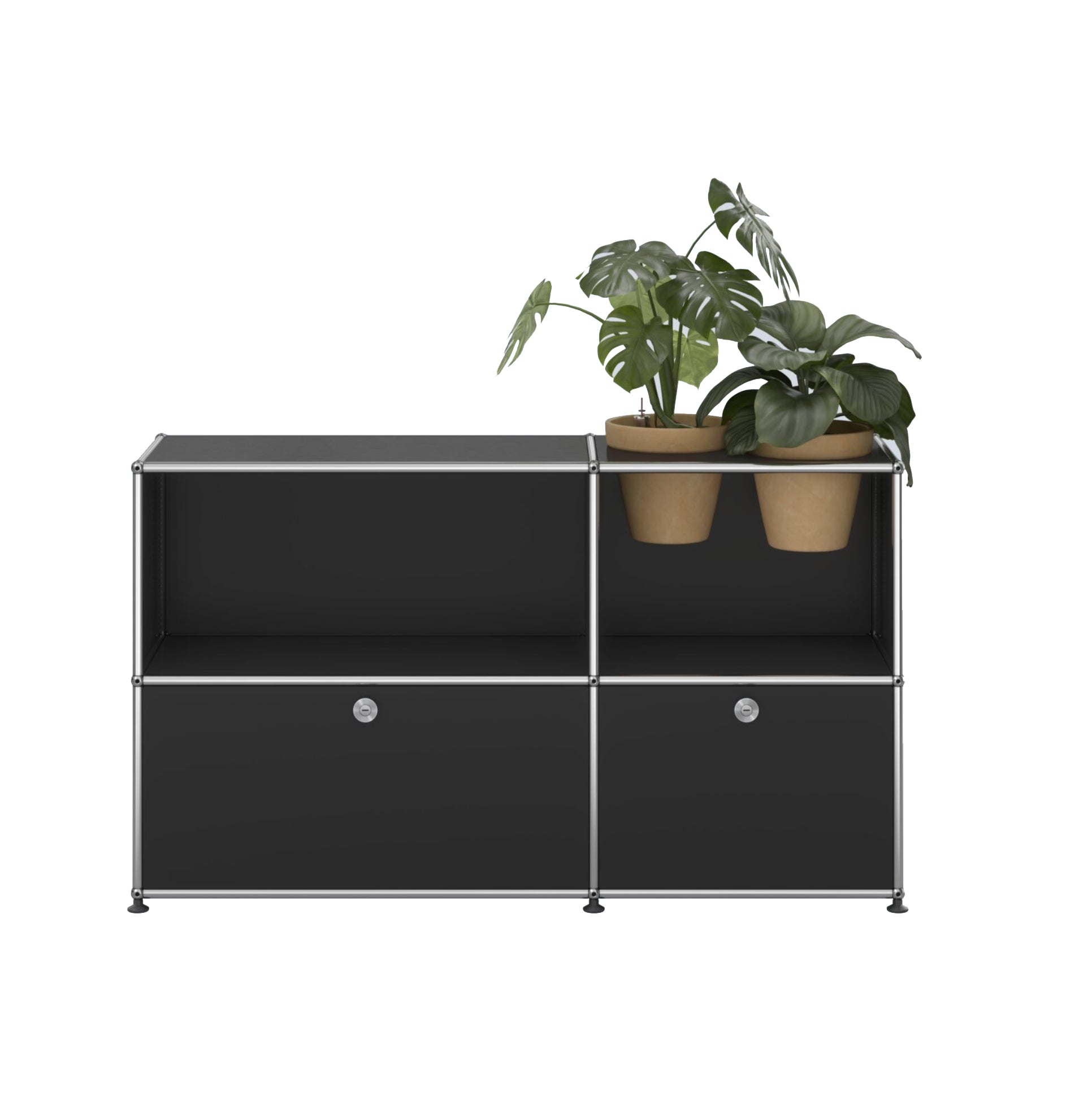USM Haller M57 plantenkast zwart