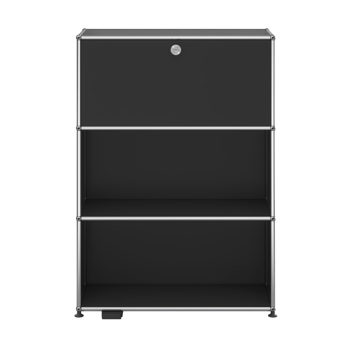 USM Haller M58 dressoir zwart met verlichting