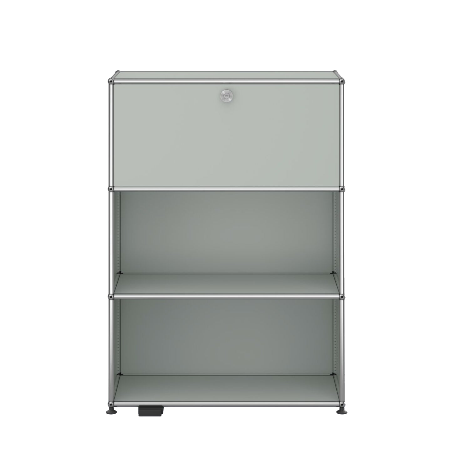 USM Haller M58 dressoir mat grijs met verlichting