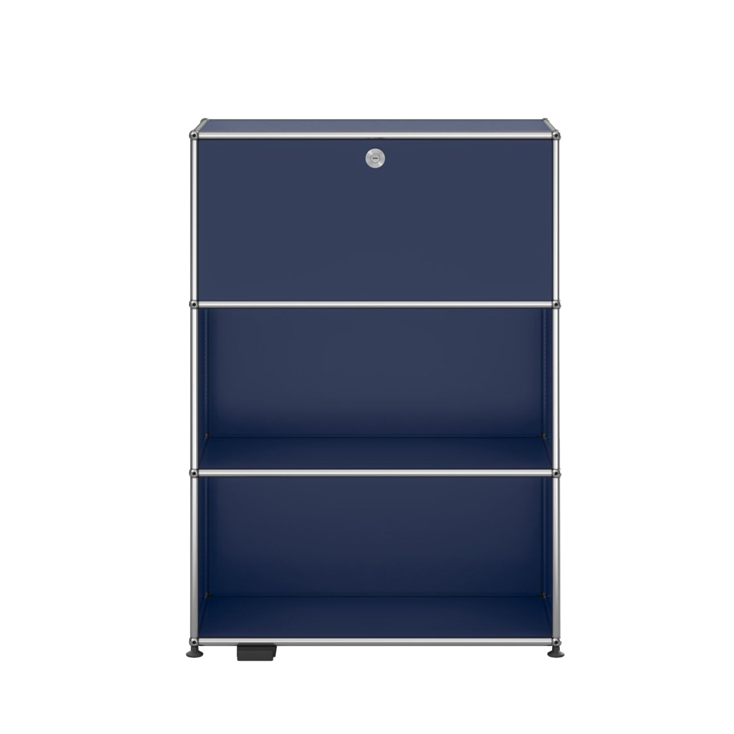 USM Haller M58 dressoir donkerblauw met verlichting