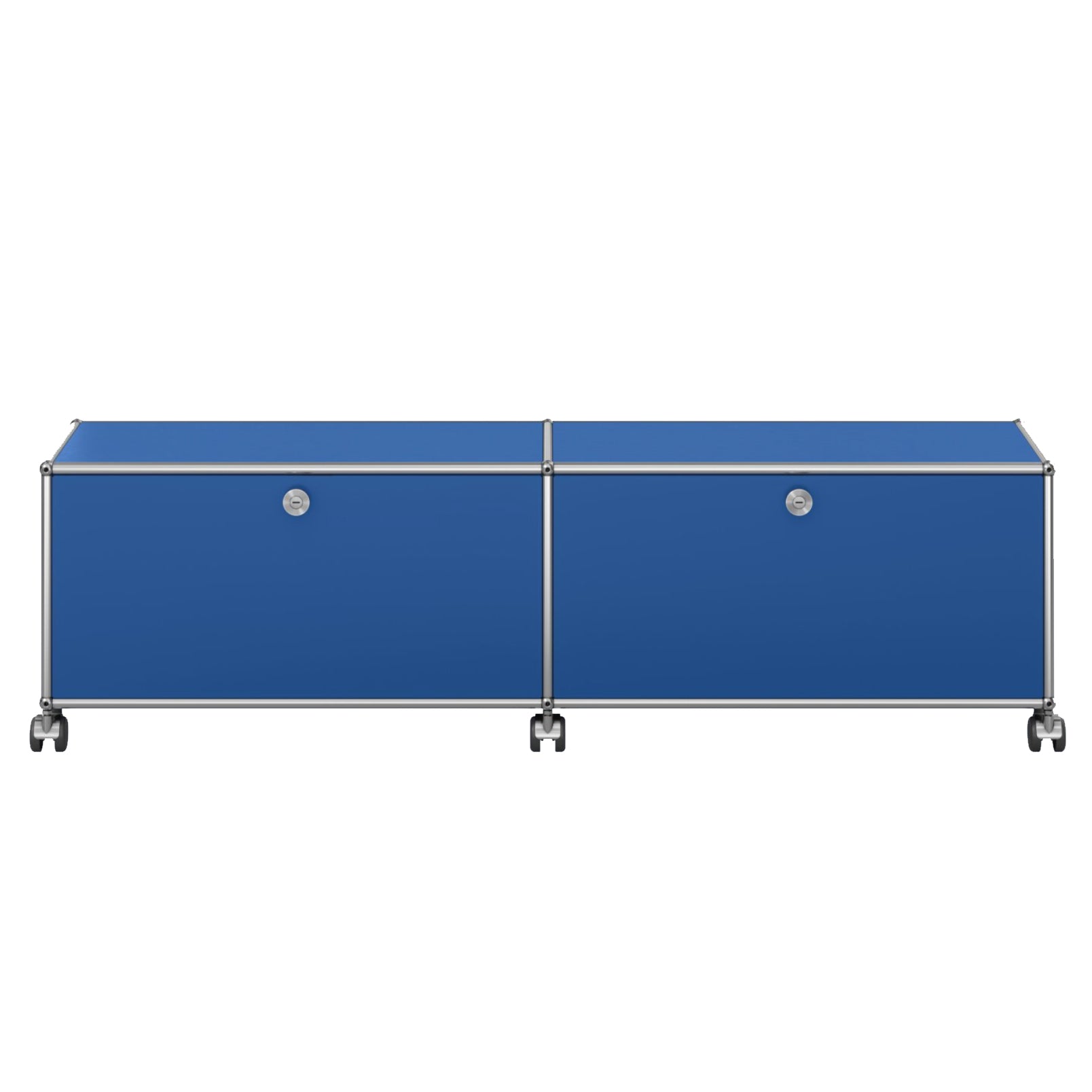 USM Haller M61 media tv-meubel blauw woonkamer