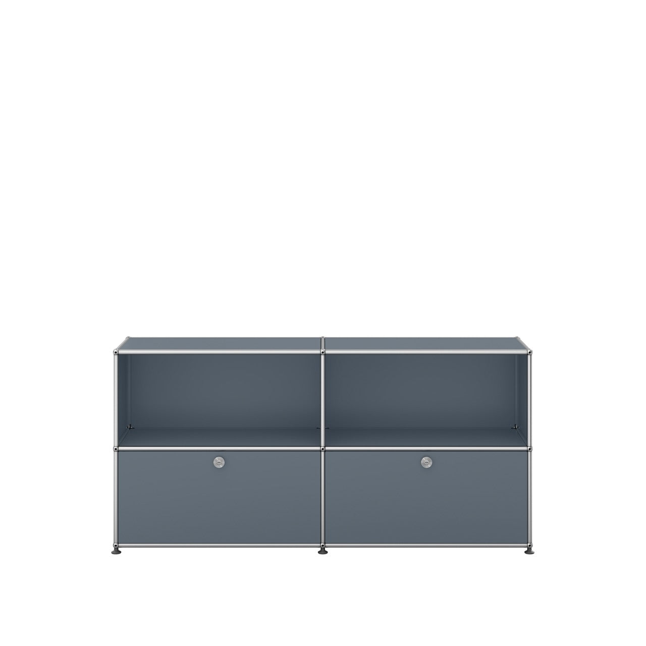 USM Haller QS_C2 sideboard met klepdeuren grijs