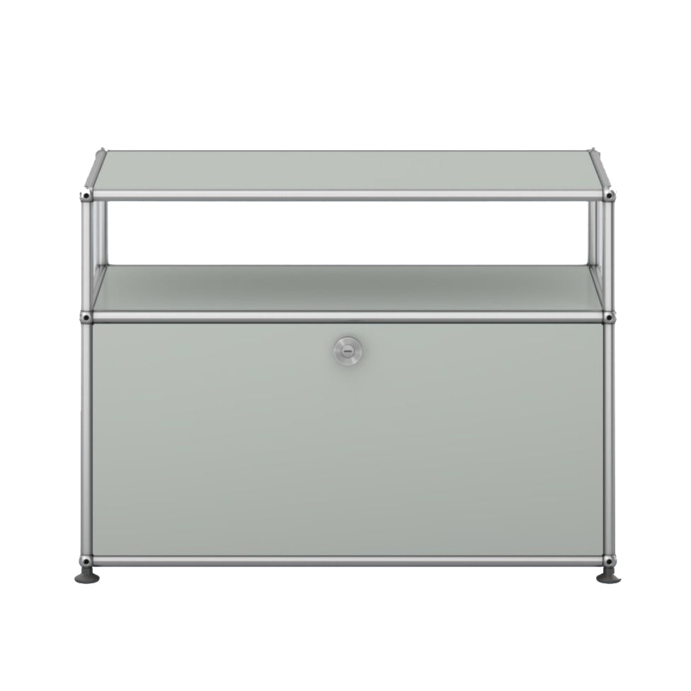 USM Haller QS_O1.35 kast mat grijs